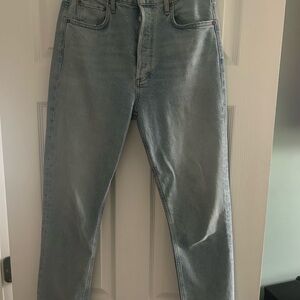 Agolde Riley cropped size 28
